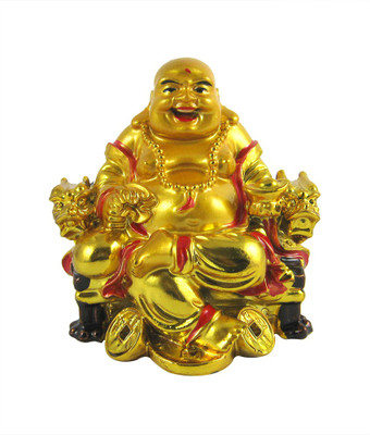 Vastu arcade Decorative Showpiece - 10 cm(Polyresin, Gold)