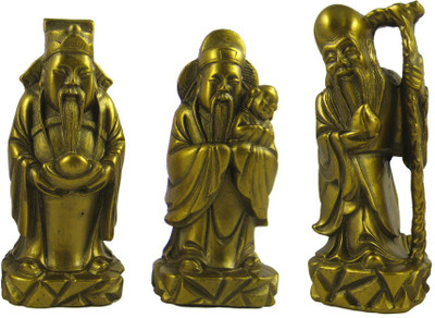 estore VASTU FENG SHUI FUK LUK SAU FOR LONGIVITY AND PROTECTION Decorative Showpiece - 12 cm(Polyresin, Gold)
estore VASTU FENG SHUI FUK LUK SAU FOR LONGIVITY AND PROTECTION Decorative Showpiece - 12 cm(Polyresin, Gold)