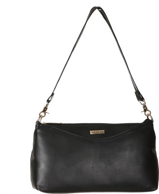 Bern Women Casual Black PU Sling Bag