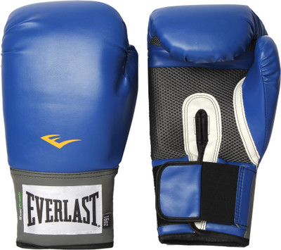 Everlast Pro Style Boxing Gloves (XXL, Blue)