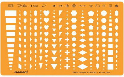Isomars 1802 Jewelry Art Craft Design Drawing Drafting Stencil(Pack of 1, Laser Cut & Printed)
Isomars 1802 Jewelry Art Craft Design Drawing Drafting Stencil(Pack of 1, Laser Cut & Printed)