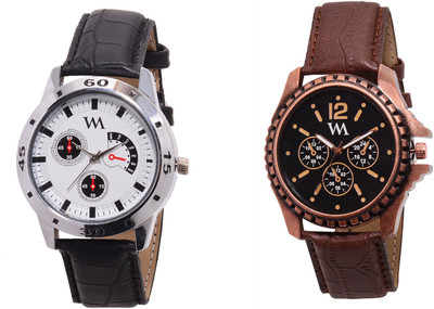 Watch Me AWC-008-AWC-013 Premium Combo Watch - For Men