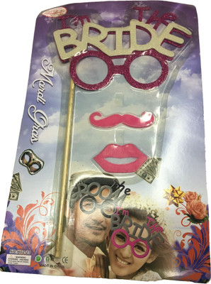 SBD BRIDE TO BE PARTY ACCESSORIES GOGGLES,LIPS,MOUSTACHE Photo Booth Board(Bachelorette)
SBD BRIDE TO BE PARTY ACCESSORIES GOGGLES,LIPS,MOUSTACHE Photo Booth Board(Bachelorette)