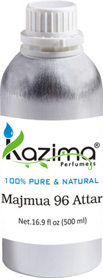 KAZIMA Majmua 96 Perfume For Unisex - Pure Natural Undiluted (Non-Alcoholic) Floral Attar(Floral)
KAZIMA Majmua 96 Perfume For Unisex - Pure Natural Undiluted (Non-Alcoholic) Floral Attar(Floral)