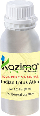 KAZIMA Indian Lotus Perfume For Unisex - Pure Natural (Non-Alcoholic) Floral Attar(Floral)
KAZIMA Indian Lotus Perfume For Unisex - Pure Natural (Non-Alcoholic) Floral Attar(Floral)
