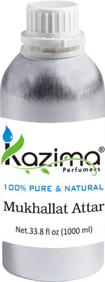 KAZIMA Mukhallat Perfume - Pure Natural Undiluted Floral Attar(Blends (mukhallat))
KAZIMA Mukhallat Perfume - Pure Natural Undiluted Floral Attar(Blends (mukhallat))