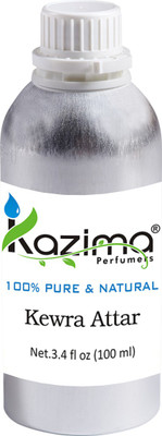 KAZIMA Kewra Perfume For Unisex - Pure Natural (Non-Alcoholic) Floral Attar(Kewda)
KAZIMA Kewra Perfume For Unisex - Pure Natural (Non-Alcoholic) Floral Attar(Kewda)