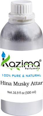 KAZIMA Hina Musky Perfume For Unisex - Pure Natural Undiluted Floral Attar(Floral)
KAZIMA Hina Musky Perfume For Unisex - Pure Natural Undiluted Floral Attar(Floral)