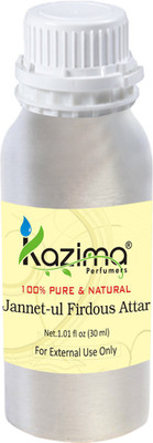 KAZIMA Jannet-ul Firdous Perfume For Unisex - Pure Natural (Non-Alcoholic) Floral Attar(Floral)
KAZIMA Jannet-ul Firdous Perfume For Unisex - Pure Natural (Non-Alcoholic) Floral Attar(Floral)
