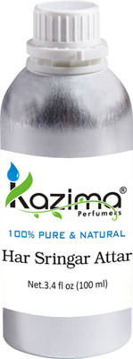 KAZIMA Har Sringar Perfume For Unisex - Pure Natural (Non-Alcoholic) Floral Attar(Floral)
KAZIMA Har Sringar Perfume For Unisex - Pure Natural (Non-Alcoholic) Floral Attar(Floral)