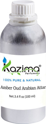 KAZIMA Amber Oud Arabian Perfume For Unisex - Pure Natural (Non-Alcoholic) Floral Attar(Floral)
KAZIMA Amber Oud Arabian Perfume For Unisex - Pure Natural (Non-Alcoholic) Floral Attar(Floral)