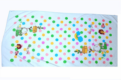 Guru Kripa Baby Products Cotton Terry 2000 GSM Bath Towel(Blue)