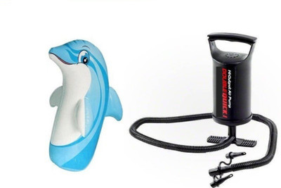 DINAARKAN 3 FEET INFLATABLE HIT ME DOLPHIN WITH AIR PUMP(Blue, Black), Black;blue
DINAARKAN 3 FEET INFLATABLE HIT ME DOLPHIN WITH AIR PUMP(Blue, Black), Black;blue