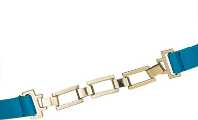 Zeva Women Blue Artificial Leather Belt