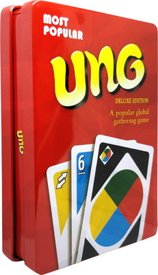 Montez All Time Famous UNO Card Game(Red)