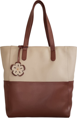 Toteteca Bag Works Shoulder Bag(Beige, Brown)