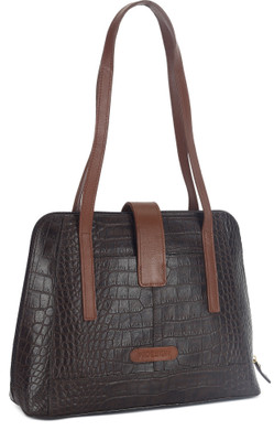 Hidesign Hand-held Bag(Brown) 
Hidesign Hand-held Bag(Brown)