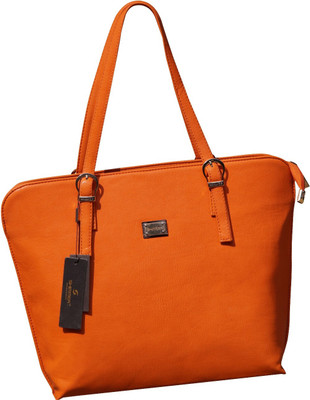 shimmer Hand-held Bag(Orange)