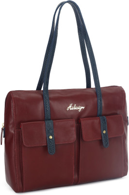 Hidesign Shoulder Bag(Maroon)