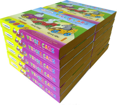 Funvention Veggie Cars (Pack of 12) - Build, Color, Learn & Play Wooden Puzzle Toy Cars (set of 3) - Build Working Car Models - Birthday Return Gift Set - Art & Craft Toy(Multicolor)
Funvention Veggie Cars (Pack of 12) - Build, Color, Learn & Play Wooden Puzzle Toy Cars (set of 3) - Build Working Car Models - Birthday Return Gift Set - Art & Craft Toy(Multicolor)