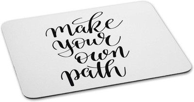100yellow Mouse pad | make your own path Quote Printed Mouse Pad Designer High Quality Anti Skid Mouse Pad For Desktop and Laptop Computer-White Mousepad(Multicolor)
100yellow Mouse pad | make your own path Quote Printed Mouse Pad Designer High Quality Anti Skid Mouse Pad For Desktop and Laptop Computer-White Mousepad(Multicolor)