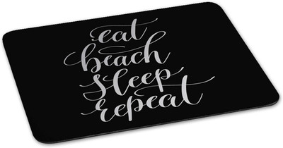 100yellow Mouse pad | eat beach sleep repeat Quote Printed Mouse Pad Designer High Quality Anti Skid Mouse Pad For Desktop and Laptop Computer-Black Mousepad(Multicolor)
100yellow Mouse pad | eat beach sleep repeat Quote Printed Mouse Pad Designer High Quality Anti Skid Mouse Pad For Desktop and Laptop Computer-Black Mousepad(Multicolor)