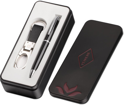 Pennline Carina Gloss black Ballpoint pen with Keyring Gift combo Pen Gift Set(Pack of 2)
Pennline Carina Gloss black Ballpoint pen with Keyring Gift combo Pen Gift Set(Pack of 2)