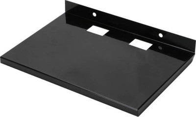 Gadget Deals Set Top Box,Router Stand Iron Wall Shelf(Number of Shelves - 1, Black)