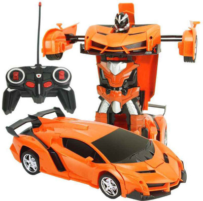 VShine 1:12 Lamborgini Transformers Car - Big Size Deforms with Sense of Hand, Digital sound, Drifts, dance - Orange(Orange)
VShine 1:12 Lamborgini Transformers Car - Big Size Deforms with Sense of Hand, Digital sound, Drifts, dance - Orange(Orange)