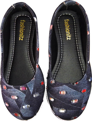 Fashionitz Bellies For Women(Black