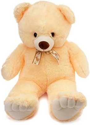 ATTRACTIVE Cream Teddy Bear Soft toys 3 Feet - 90 cm(Cream)