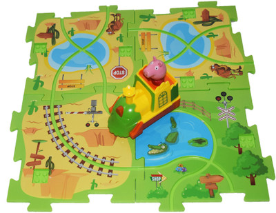 Kiditos Do It Yourself Puzzle Motorized Track Train Set (8 Puzzle Track Board)(Multicolor)
Kiditos Do It Yourself Puzzle Motorized Track Train Set (8 Puzzle Track Board)(Multicolor)