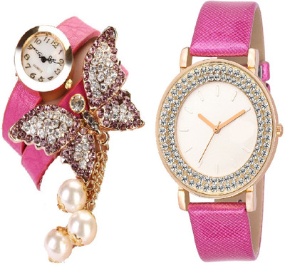 SOOMS PINK BRACELET BEAUTIFUL BUTTERFLY PENDENT WITH DIAMOND STUDDED AND GLAMOROUS DIVA LADIES PARTY WEAR Watch - For Women
SOOMS PINK BRACELET BEAUTIFUL BUTTERFLY PENDENT WITH DIAMOND STUDDED AND GLAMOROUS DIVA LADIES PARTY WEAR Watch - For Women