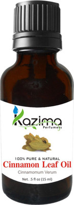 KAZIMA Cinnamon leaf (Dalchini) Oil (15ML) Pure Natural For Skin Care & Hair Treatment(15 ml)
KAZIMA Cinnamon leaf (Dalchini) Oil (15ML) Pure Natural For Skin Care & Hair Treatment(15 ml)