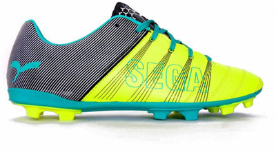SEGA Boys & Girls Lace Football Shoes(Light Green