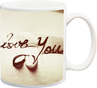 Stylotrendz I Love you Chocolate Theme Print best gift for boyfriend or girlfriend Ceramic Mug(325 ml), White
Stylotrendz I Love you Chocolate Theme Print best gift for boyfriend or girlfriend Ceramic Mug(325 ml), White