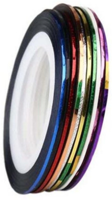 Techdizi 10 PCS High Quality Professional Nail Art Pretty Sticker Rolls Striping Tape Line Foil Nail Tape For Decoration Nail Art(Mix)
Techdizi 10 PCS High Quality Professional Nail Art Pretty Sticker Rolls Striping Tape Line Foil Nail Tape For Decoration Nail Art(Mix)