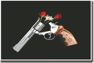 Gun and roses Print Poster on LARGE PRINT 36X24 INCHES Photographic Paper(36 inch X 36 inch, Rolled)
Gun and roses Print Poster on LARGE PRINT 36X24 INCHES Photographic Paper(36 inch X 36 inch, Rolled)