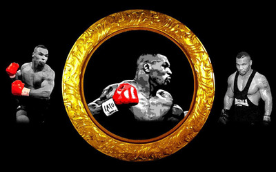 MIKE TYSON BOXER CHAMPION NO 10 POSTER Print Poster on LARGE PRINT 36X24 INCHES Photographic Paper(36 inch X 24 inch, Rolled)