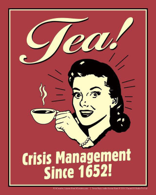 Wall Poster Tea! Crisis Management Since Print Poster on LARGE PRINT 36X24 INCHES Photographic Paper(36 inch X 24 inch, Rolled)
Wall Poster Tea! Crisis Management Since Print Poster on LARGE PRINT 36X24 INCHES Photographic Paper(36 inch X 24 inch, Rolled)