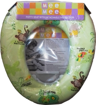 kidoz kingdom MEE MEE POTTY SEAT WITH DETACHBLE PROTECTION Potty Seat(Green)