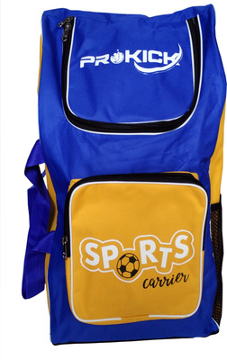 Prokick Sports Carrier Multi Utility Sports Bag Multi Sports Bag(Multicolor, Backpack), Yellow/blue
Prokick Sports Carrier Multi Utility Sports Bag Multi Sports Bag(Multicolor, Backpack), Yellow/blue