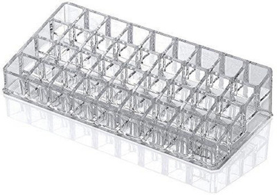 Sukot Clear Acrylic 36 Divider Lipstick Holder Lipstick Organizer Lipstick Case Compartment Organizer Vanity Box(Transparent)
Sukot Clear Acrylic 36 Divider Lipstick Holder Lipstick Organizer Lipstick Case Compartment Organizer Vanity Box(Transparent)