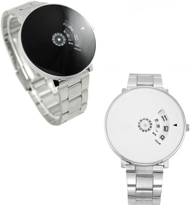 Keepkart White And Black Dial Stainless Still Friday Watch For Women And Girls Specially For Couple Watch - For Couple
Keepkart White And Black Dial Stainless Still Friday Watch For Women And Girls Specially For Couple Watch - For Couple