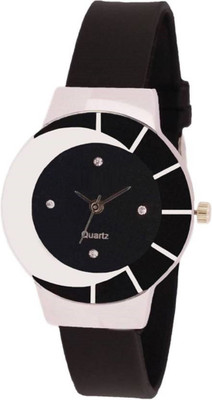 Freny Exim Unique Half Moon Shape Black And White Colour Dial Black Soft Belt Strap Watch - For Girls
Freny Exim Unique Half Moon Shape Black And White Colour Dial Black Soft Belt Strap Watch - For Girls