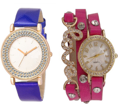 SOOMS PINK LOVE BRACELET WITH DIAMOND STUDDED AND GLAMOROUS DIVA ladies party wear Watch - For Women
SOOMS PINK LOVE BRACELET WITH DIAMOND STUDDED AND GLAMOROUS DIVA ladies party wear Watch - For Women