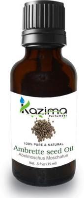 KAZIMA Ambrette Seed Essential Oil (15ML) Pure Natural For Skin Care & Hair Treatment(15 ml)
KAZIMA Ambrette Seed Essential Oil (15ML) Pure Natural For Skin Care & Hair Treatment(15 ml)