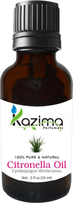 KAZIMA Citronella Essential Oil (15ML) Pure Natural & Enjoy the Innumerable Benefits of Therapeutic Grade(15 ml)
KAZIMA Citronella Essential Oil (15ML) Pure Natural & Enjoy the Innumerable Benefits of Therapeutic Grade(15 ml)