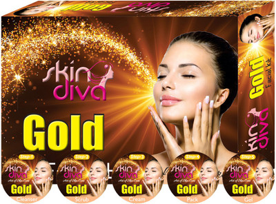 SkinDiva Gold Facial Kit 80 g