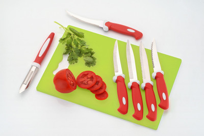 Jen 7-pcs Cutting Utility Combo (KCB-006) KCB-006 Red, White Kitchen Tool Set(Red, White)
Jen 7-pcs Cutting Utility Combo (KCB-006) KCB-006 Red, White Kitchen Tool Set(Red, White)